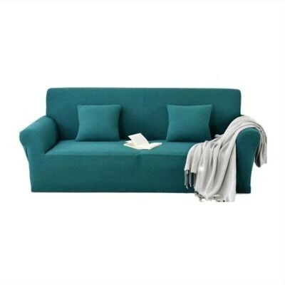 OEM Housse Canapé 2 Places 145-180cm Cyan Housse Canapé Extensible Universelle Housse Canape Épais -doux Fit Pour Salon Chambre-dou - Publicité OEM Housse Canapé 2 Places 145-180cm Cyan Housse Canapé Extensible Universelle Housse Canape Épais -doux Fit Pour Salon Chambre-dou - Publicité