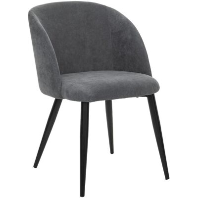 ATMOSPHERA Fauteuil Imitation Chêne "céleste" En Velours Côtelé Atmosphéra - Gris - Gris - - Publicité ATMOSPHERA Fauteuil Imitation Chêne "céleste" En Velours Côtelé Atmosphéra - Gris - Gris - - Publicité