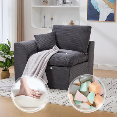 OEM Canapé Minimaliste Moderne En Tissu, Canapé Une Place Pour Salon, Fauteuil Moelleux Et Confortable, Coussins Inclus (en Option). Canapé Décontracté De Style Scandinave. Nous Recommandons L'Achat De - Publicité OEM Canapé Minimaliste Moderne En Tissu, Canapé Une Place Pour Salon, Fauteuil Moelleux Et Confortable, Coussins Inclus (en Option). Canapé Décontracté De Style Scandinave. Nous Recommandons L'Achat De - Publicité