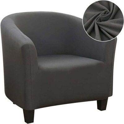 OEM Housse De Fauteuil Cabriolet Extensible,facile À Installer Et À Laver, Housse De Chaise Avec Accoudoirs Couverture De Fauteuil Chesterfield Pour Comptoir Bar Salon Salle De Réunion,gris - Publicité OEM Housse De Fauteuil Cabriolet Extensible,facile À Installer Et À Laver, Housse De Chaise Avec Accoudoirs Couverture De Fauteuil Chesterfield Pour Comptoir Bar Salon Salle De Réunion,gris - Publicité