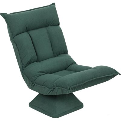 OEM Fauteuil Moderne Avec Dossier Réglable Sur 5 Positions, Pivotant, En Tissu Vert, Confort Optimal Pour Votre Intérieur - Publicité OEM Fauteuil Moderne Avec Dossier Réglable Sur 5 Positions, Pivotant, En Tissu Vert, Confort Optimal Pour Votre Intérieur - Publicité