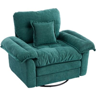 CAPSKA Caizifauteuil De Lecture Oversized En Chenille Pivotant À 360° – Confortable Fauteuil D’appoint Avec Coussin De Soutien, Mobilier Rembourré, Fauteuil Une Place Pour Chambre, Salon Et Chambre D’enfant - Publicité CAPSKA Caizifauteuil De Lecture Oversized En Chenille Pivotant À 360° – Confortable Fauteuil D’appoint Avec Coussin De Soutien, Mobilier Rembourré, Fauteuil Une Place Pour Chambre, Salon Et Chambre D’enfant - Publicité