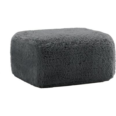 MIDUODUO Tissu Ottoman Aviana - Gris - Publicité MIDUODUO Tissu Ottoman Aviana - Gris - Publicité