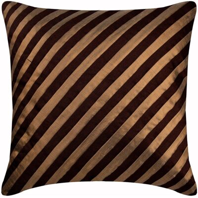 OEM Housses De Coussin Pour Canapé, Taies D'Oreiller Décoratives Marron 18x18 Pouces, Taies D'Oreiller Décoratives En Soie À Rayures, Style Vintage Marron Non Plié, Fabriquées À La Main. Publicité OEM Housses De Coussin Pour Canapé, Taies D'Oreiller Décoratives Marron 18x18 Pouces, Taies D'Oreiller Décoratives En Soie À Rayures, Style Vintage Marron Non Plié, Fabriquées À La Main. Publicité