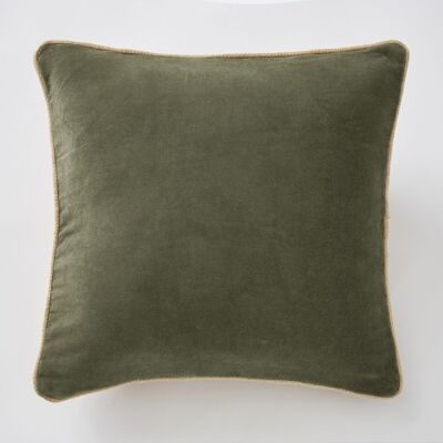 OEM 1 Pièce Coussin Déhoussable, Velours De Coton César, Thym, 45 X 45 Cm, Pour Canapé Lit Fauteuil Intérieur - Publicité OEM 1 Pièce Coussin Déhoussable, Velours De Coton César, Thym, 45 X 45 Cm, Pour Canapé Lit Fauteuil Intérieur - Publicité