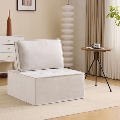 ACKERMAN Canapé Individuel, Petit Ensemble De Sièges, Fauteuil De Salon, Pouf, Canapé Pour Chambre À Coucher, Chambre D'Amis Ou Chambre D'Enfant - Publicité ACKERMAN Canapé Individuel, Petit Ensemble De Sièges, Fauteuil De Salon, Pouf, Canapé Pour Chambre À Coucher, Chambre D'Amis Ou Chambre D'Enfant - Publicité