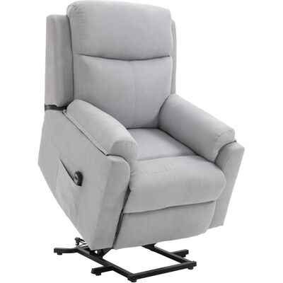 ACKERMAN Fauteuil Électrique Avec Aide Au Relevage Et Fonction Inclinaison Pour Seniors, Toucher Lin Gris Clair 83 X 89 X 102 Cm, Aide Au Relevage Confortable - Publicité ACKERMAN Fauteuil Électrique Avec Aide Au Relevage Et Fonction Inclinaison Pour Seniors, Toucher Lin Gris Clair 83 X 89 X 102 Cm, Aide Au Relevage Confortable - Publicité