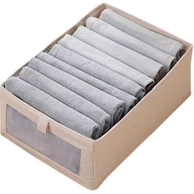 OEM Boîte De Rangement Pliable Pour Penderie, Coton Et Lin, Rectangulaire (minimaliste) - Publicité OEM Boîte De Rangement Pliable Pour Penderie, Coton Et Lin, Rectangulaire (minimaliste) - Publicité