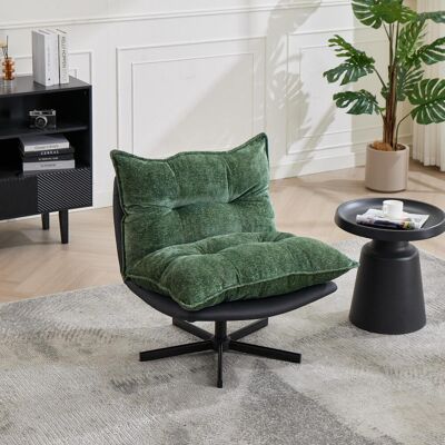 OEM Fauteuil Inclinable Pivotant Avec Dossier Réglable En 3 Positions (95°/110°/125°) – Pieds En Métal Noir, Revêtement En Similicuir À Motif Griffes De Chat, Garniture En Mousse À Mémoire De Forme, Rotat - Publicité OEM Fauteuil Inclinable Pivotant Avec Dossier Réglable En 3 Positions (95°/110°/125°) – Pieds En Métal Noir, Revêtement En Similicuir À Motif Griffes De Chat, Garniture En Mousse À Mémoire De Forme, Rotat - Publicité