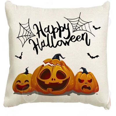 OEM 1 Coussin 45x45 Cm, Motif Citrouille Halloween, Lin Naturel, Décoration Salon Et Canapé Festif - Publicité OEM 1 Coussin 45x45 Cm, Motif Citrouille Halloween, Lin Naturel, Décoration Salon Et Canapé Festif - Publicité