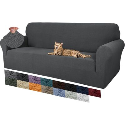 OEM 1 Housse De Canapé, Tissu Jacquard, Extensible, Antidérapante, Protection Animaux, 3 Places - Publicité OEM 1 Housse De Canapé, Tissu Jacquard, Extensible, Antidérapante, Protection Animaux, 3 Places - Publicité