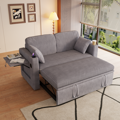 ACKERMAN Canapé Multifonction Moderne, Canapé-lit Avec Fonction Couchage, Canapé Double Moderne Multi Avec Dossier Réglable, Avec Porte-gobelet Et Coussins, Adapté Pour Salon, Chambre, Appartement, Etc. Publicité ACKERMAN Canapé Multifonction Moderne, Canapé-lit Avec Fonction Couchage, Canapé Double Moderne Multi Avec Dossier Réglable, Avec Porte-gobelet Et Coussins, Adapté Pour Salon, Chambre, Appartement, Etc. Publicité