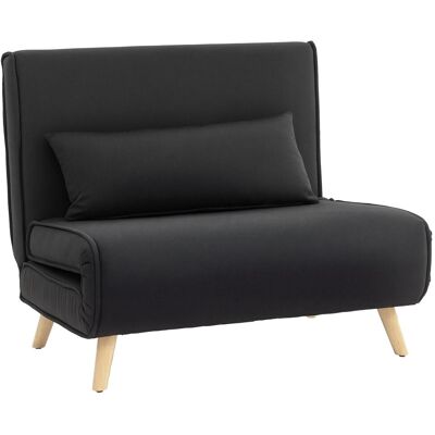 OEM Fauteuil Inclinable Convertible En Lit, 1 Personne, Design Moderne, Jusqu'à 350 Kg, 94 X 78 X 80 Cm, Noir - Publicité OEM Fauteuil Inclinable Convertible En Lit, 1 Personne, Design Moderne, Jusqu'à 350 Kg, 94 X 78 X 80 Cm, Noir - Publicité