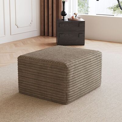 OEM Ottomane Beige En Tissu Doux, Repose-pieds Polyvalent Pour Salon Ou Chambre – Design Moderne Et Confortable, Facile À Assembler - Publicité OEM Ottomane Beige En Tissu Doux, Repose-pieds Polyvalent Pour Salon Ou Chambre – Design Moderne Et Confortable, Facile À Assembler - Publicité
