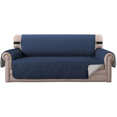 SANS MARQUE Housse Fauteuil Protecteur , Taille 4 Places / Relax. Housse Matelasse Réversible. Couleur Bleu Marine - Publicité SANS MARQUE Housse Fauteuil Protecteur , Taille 4 Places / Relax. Housse Matelasse Réversible. Couleur Bleu Marine - Publicité