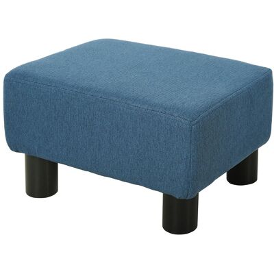 OEM Pouf Repose-pied Tabouret Bas En Tissu De Lin Capacité De Charge 110 Kg 40 X 30 X 24 Cm Bleu Foncé - Publicité OEM Pouf Repose-pied Tabouret Bas En Tissu De Lin Capacité De Charge 110 Kg 40 X 30 X 24 Cm Bleu Foncé - Publicité