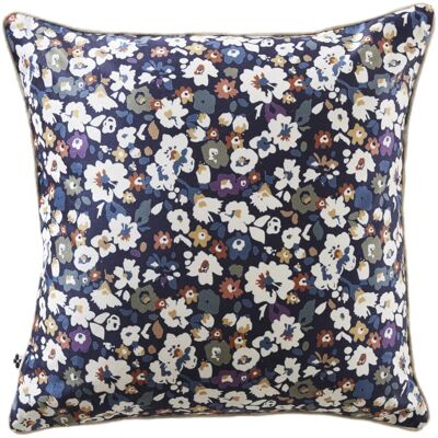 Coussin Déhoussable 50 X 50 Cm "coline" Velours Imprimé L'Effet Papillon - - - Publicité Coussin Déhoussable 50 X 50 Cm "coline" Velours Imprimé L'Effet Papillon - - - Publicité