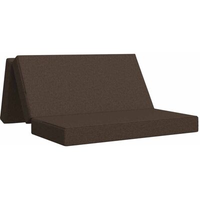 Canapé-lit Pliable 120 X 67 X 45 Cm Taupe Vidaxl - Publicité Canapé-lit Pliable 120 X 67 X 45 Cm Taupe Vidaxl - Publicité