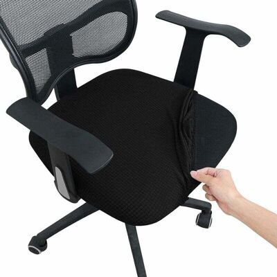 OEM Housse De Protection Amovible Universelle Pour Fauteuil De Bureau Pivotant Avec Accoudoirs - Publicité OEM Housse De Protection Amovible Universelle Pour Fauteuil De Bureau Pivotant Avec Accoudoirs - Publicité
