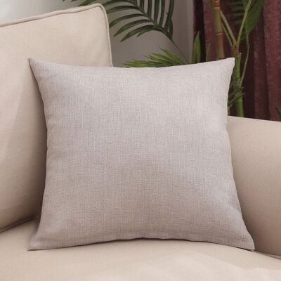 OEM Housse De Coussin Décorative En Lin, Housse De Coussin Douce Pour Canapé, Convient Aux Canapés, Salons Et Lits, 40 X 40 Cm. Publicité OEM Housse De Coussin Décorative En Lin, Housse De Coussin Douce Pour Canapé, Convient Aux Canapés, Salons Et Lits, 40 X 40 Cm. Publicité