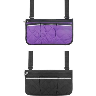 Vision Ensemble De 2 Poches Pour Accoudoirs, Sacs De Rangement Pour Fauteuil Roulant, Sacs De Rangement Multipoches, Poches Suspendues Avec Bandes Réfléchissantes - Publicité Vision Ensemble De 2 Poches Pour Accoudoirs, Sacs De Rangement Pour Fauteuil Roulant, Sacs De Rangement Multipoches, Poches Suspendues Avec Bandes Réfléchissantes - Publicité