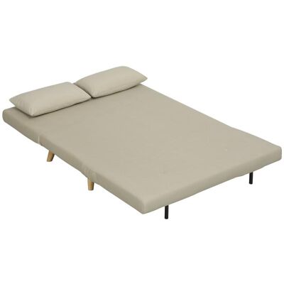 OEM Canapé-lit Convertible, 130 X 78 Cm, Avec Coussins Lombaires, Aspect Velours, Dossier Réglable, Beige, Idéal Pour Le Salon Ou La Chambre. Publicité OEM Canapé-lit Convertible, 130 X 78 Cm, Avec Coussins Lombaires, Aspect Velours, Dossier Réglable, Beige, Idéal Pour Le Salon Ou La Chambre. Publicité