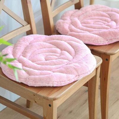 ABYSSE (rose) Deux Coussins En Velours Rose, Doux Et Confortables, Antidérapants, Adaptés À La Maison, Au Bureau, Au Canapé, Aux Sols En Bois Dur, 45 Cm - Publicité ABYSSE (rose) Deux Coussins En Velours Rose, Doux Et Confortables, Antidérapants, Adaptés À La Maison, Au Bureau, Au Canapé, Aux Sols En Bois Dur, 45 Cm - Publicité