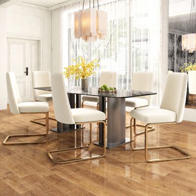 ALLAUVE Lot De 4 Fauteuils Lounge En Velours Beige, Dossier Diamant Élégant, Chaises De Salle À Manger Luxueuses Pour Salon Ou Chambre, Avec Pieds Métalliques Dorés. Publicité ALLAUVE Lot De 4 Fauteuils Lounge En Velours Beige, Dossier Diamant Élégant, Chaises De Salle À Manger Luxueuses Pour Salon Ou Chambre, Avec Pieds Métalliques Dorés. Publicité