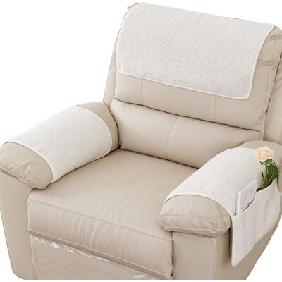 OEM Couverture D'Appuie-bras, Protecteur De Fauteuil, Glissement Protecteur De Meubles, Poche De Stockage Latérale, Couverture D'Appuie-bras Pour Fauteuil, Chaise, Canapé, 1 Siège 3pcs, Beige - Publicité OEM Couverture D'Appuie-bras, Protecteur De Fauteuil, Glissement Protecteur De Meubles, Poche De Stockage Latérale, Couverture D'Appuie-bras Pour Fauteuil, Chaise, Canapé, 1 Siège 3pcs, Beige - Publicité