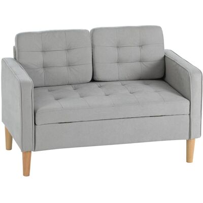 OEM Canapé 2 Places Avec Rangement, Canapé Capitonné, Canapé Double Aspect Velours Pour Salon, Chambre, 117 X 62 X 78 Cm - Publicité OEM Canapé 2 Places Avec Rangement, Canapé Capitonné, Canapé Double Aspect Velours Pour Salon, Chambre, 117 X 62 X 78 Cm - Publicité