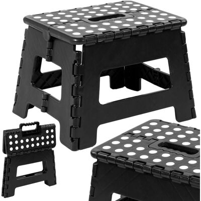 OEM Tabouret Pliant Antidérapant Amigo Noir, Taille M - Publicité OEM Tabouret Pliant Antidérapant Amigo Noir, Taille M - Publicité