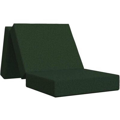 Canapé-lit Pliable 90 X 63 X 45 Cm Vert Foncé Vidaxl - Publicité Canapé-lit Pliable 90 X 63 X 45 Cm Vert Foncé Vidaxl - Publicité