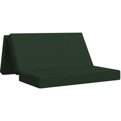 Canapé-lit Pliable 160 X 67 X 45 Cm Vert Foncé Vidaxl - Publicité Canapé-lit Pliable 160 X 67 X 45 Cm Vert Foncé Vidaxl - Publicité