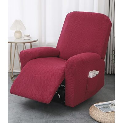 OEM 4 Pièces Housse De Fauteuil Relax, Jacquard Extensible Avec Poche, Protection 360 Degrés Pour Canapé Électrique Et Manuel - Publicité OEM 4 Pièces Housse De Fauteuil Relax, Jacquard Extensible Avec Poche, Protection 360 Degrés Pour Canapé Électrique Et Manuel - Publicité