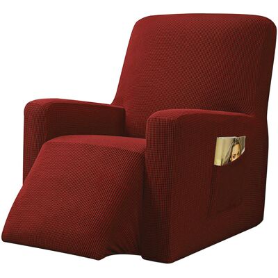 HERUSI Housse Extensible Pour Canapé Inclinable, Housse De Fauteuil Douce Et Unie - Publicité HERUSI Housse Extensible Pour Canapé Inclinable, Housse De Fauteuil Douce Et Unie - Publicité