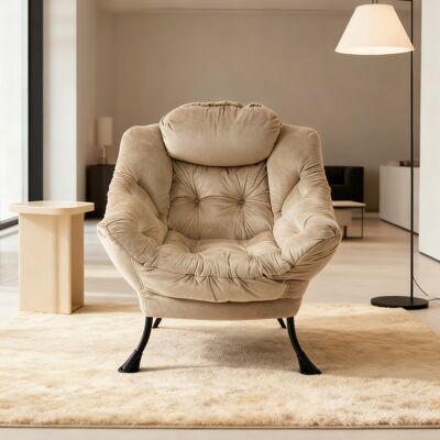 MIDUODUO Fauteuil Inclinable Kaki Avec Tabouret Accoudoirs Poche Latérale Repose-pieds,style Lounge Confortable Salon,chambre,bureau. Publicité MIDUODUO Fauteuil Inclinable Kaki Avec Tabouret Accoudoirs Poche Latérale Repose-pieds,style Lounge Confortable Salon,chambre,bureau. Publicité