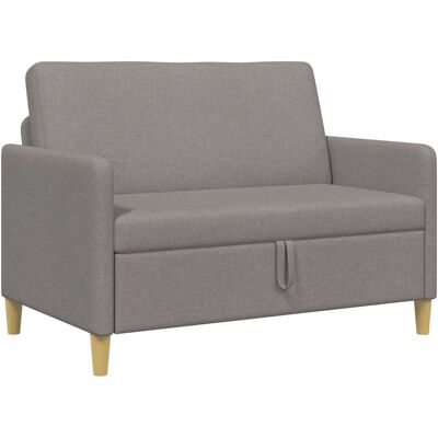 Sofa Avec Rangement Taupe 122 X 78 X 87 Cm Polyester Vidaxl - Publicité Sofa Avec Rangement Taupe 122 X 78 X 87 Cm Polyester Vidaxl - Publicité
