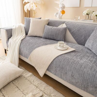 NO BRAND Pair - Housse De Canapé Imperméable En L 70x150cm – Antidérapante Et Anti-salissure – Tissu Durable Et Confortable – Design Rétro - A-70x150cm - Publicité NO BRAND Pair - Housse De Canapé Imperméable En L 70x150cm – Antidérapante Et Anti-salissure – Tissu Durable Et Confortable – Design Rétro - A-70x150cm - Publicité