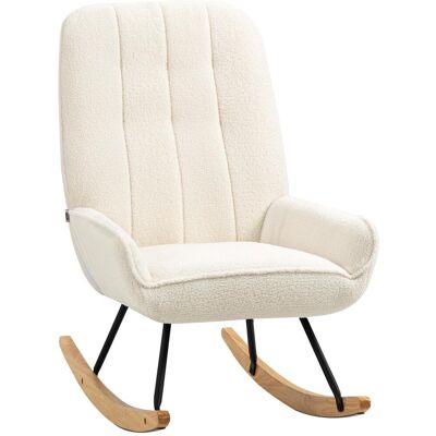 OEM Fauteuil À Bascule Confortable Avec Revêtement En Polaire Sherpa, Idéal Pour Les Chambres À Coucher Et Les Chambres D'Enfants, Supporte Jusqu'à 150 Kg, Dimensions : 63 X 95 X 97 Cm. Publicité OEM Fauteuil À Bascule Confortable Avec Revêtement En Polaire Sherpa, Idéal Pour Les Chambres À Coucher Et Les Chambres D'Enfants, Supporte Jusqu'à 150 Kg, Dimensions : 63 X 95 X 97 Cm. Publicité