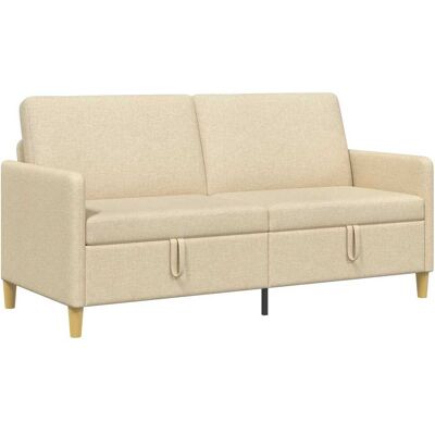 Sofa Avec Rangement Crème 172 X 78 X 87 Cm Polyester Vidaxl - Publicité Sofa Avec Rangement Crème 172 X 78 X 87 Cm Polyester Vidaxl - Publicité