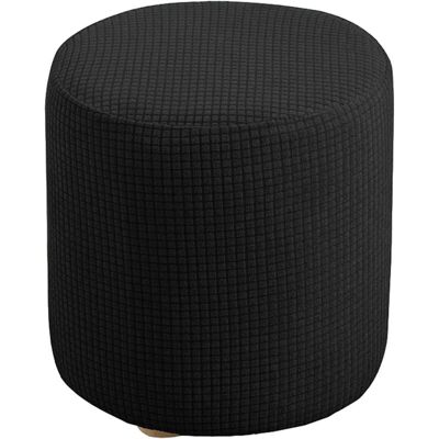 Melissa Ersandy – Housse De Pouf Ottomane Extensible 30x30 Cm – Tricot Jacquard 88% Polyester – Protection Et Esthétique Pour Repose-pieds – Coloris Noir - Publicité Melissa Ersandy – Housse De Pouf Ottomane Extensible 30x30 Cm – Tricot Jacquard 88% Polyester – Protection Et Esthétique Pour Repose-pieds – Coloris Noir - Publicité