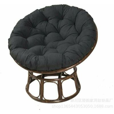 OEM Noir, 100cm 100cm Coussin De Chaise Suspendu Coussin De Nid D'Oiseau Coussin De Fauteuil En Rotin Rond - Publicité OEM Noir, 100cm 100cm Coussin De Chaise Suspendu Coussin De Nid D'Oiseau Coussin De Fauteuil En Rotin Rond - Publicité