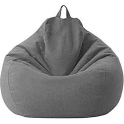 FANGMEDIA Sac De Canapé Lazy Housse De Canapé Inclinable Tissu Housses De Fauteuil Housse De Chaises Sans Remplissage Siège Pouf Feuilletée Tatami Salon Meubles (gris Fonce, 80 X 90cm)-ensoleillé - Publicité FANGMEDIA Sac De Canapé Lazy Housse De Canapé Inclinable Tissu Housses De Fauteuil Housse De Chaises Sans Remplissage Siège Pouf Feuilletée Tatami Salon Meubles (gris Fonce, 80 X 90cm)-ensoleillé - Publicité