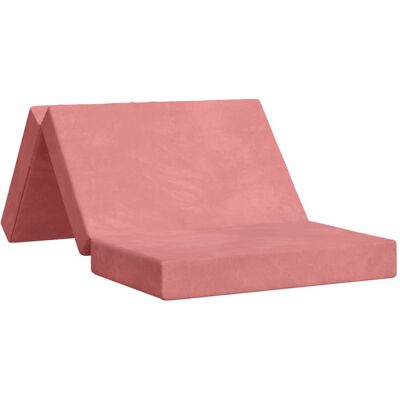 Canapé-lit Pliable 80 X 67 X 45 Cm Rose Vidaxl - Publicité Canapé-lit Pliable 80 X 67 X 45 Cm Rose Vidaxl - Publicité