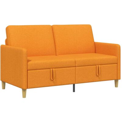 Sofa Avec Rangement Jaune Foncé 152 X 78 X 87 Cm Polyester Vidaxl - Publicité Sofa Avec Rangement Jaune Foncé 152 X 78 X 87 Cm Polyester Vidaxl - Publicité