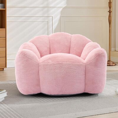 OEM Canapé Compact En Forme De Lotus, Siège Pour Adultes, Avec Poignée De Traction À Poils Courts. Prêt À L'Emploi Sans Montage Et Facile À Déplacer, Convient Aux Salons, Chambres Et Autres Pièces. Ros - Publicité OEM Canapé Compact En Forme De Lotus, Siège Pour Adultes, Avec Poignée De Traction À Poils Courts. Prêt À L'Emploi Sans Montage Et Facile À Déplacer, Convient Aux Salons, Chambres Et Autres Pièces. Ros - Publicité