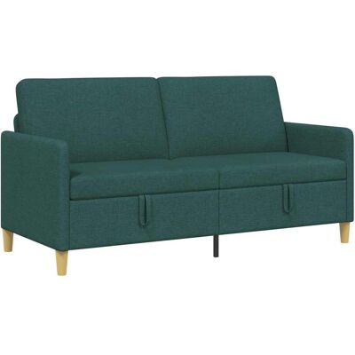 Sofa Avec Rangement Vert Foncé 172 X 78 X 87 Cm Polyester Vidaxl - Publicité Sofa Avec Rangement Vert Foncé 172 X 78 X 87 Cm Polyester Vidaxl - Publicité