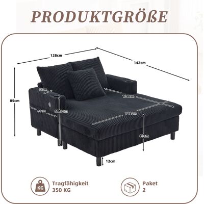 ALLAUVE Fauteuil Relax Méridienne Spacieux Et Doux, Avec Rangements Latéraux Pour Boissons, Ports Usb Et Éclairage Led Intégré – Parfait Pour Salon, Chambre Ou Véranda - Publicité ALLAUVE Fauteuil Relax Méridienne Spacieux Et Doux, Avec Rangements Latéraux Pour Boissons, Ports Usb Et Éclairage Led Intégré – Parfait Pour Salon, Chambre Ou Véranda - Publicité
