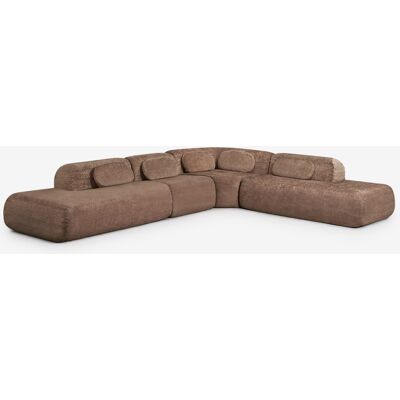 Canapé D'Angle Modulaire 4 Pièces Avec Double Méridienne En Chenille Emballé Sous Vide Merida Sklum - Publicité Canapé D'Angle Modulaire 4 Pièces Avec Double Méridienne En Chenille Emballé Sous Vide Merida Sklum - Publicité