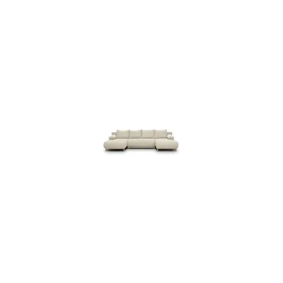OEM Canapé Panoramique Convertible - 6 Places - Mika - Velours Côtelé Beige - Coffre De Rangement - 313 X 84 X 145 Cm - Publicité OEM Canapé Panoramique Convertible - 6 Places - Mika - Velours Côtelé Beige - Coffre De Rangement - 313 X 84 X 145 Cm - Publicité